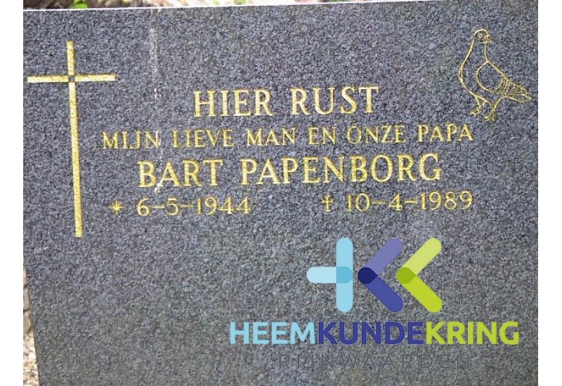 Grafstenen kerkhof Herwen Coll. HKR (72) B.Papenborg